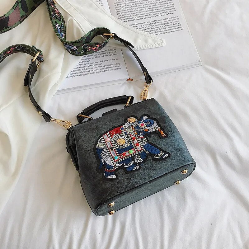 RoxyBag - Embroidered Crossbody Bag for Women
