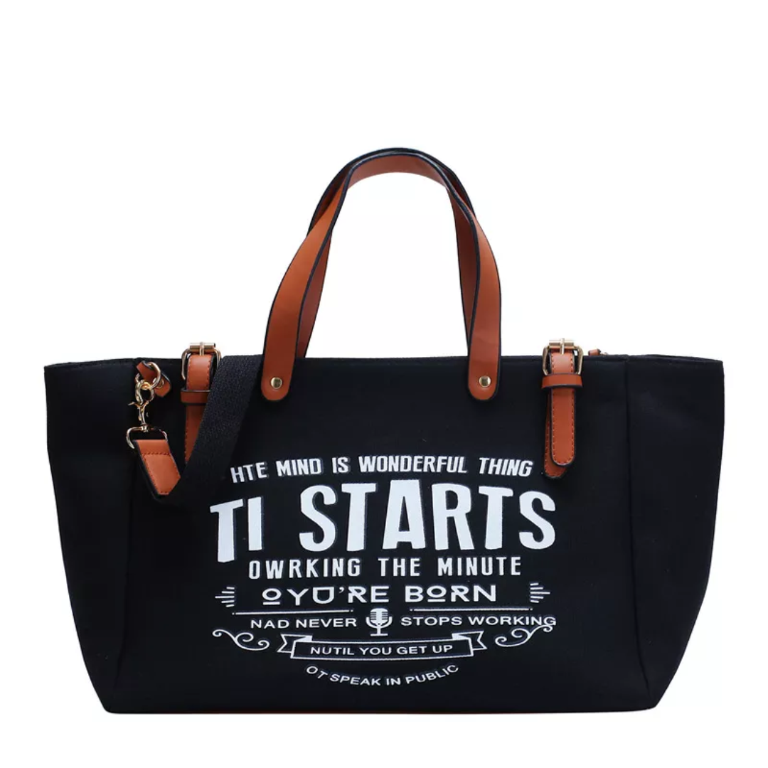 Lexie - Spacious Canvas Tote