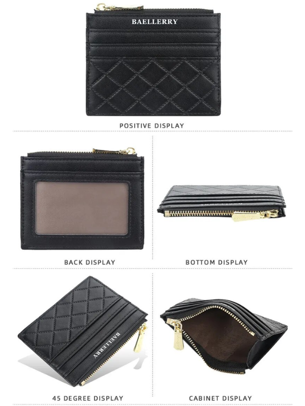 CardMate - Stylish Quilted Mini Card Holder