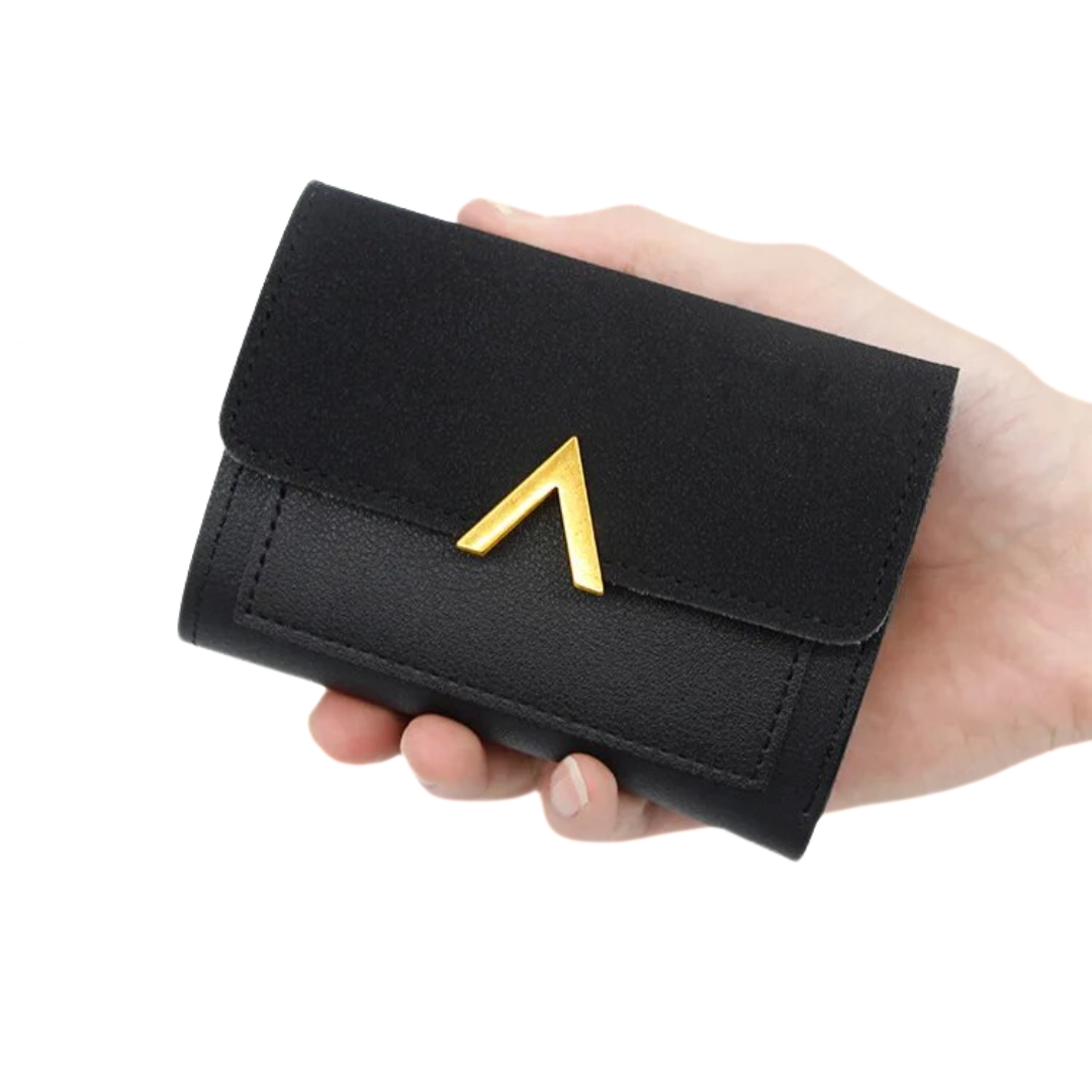 VelvetCoin Wallet - Compact Leather Coin Wallet for Women