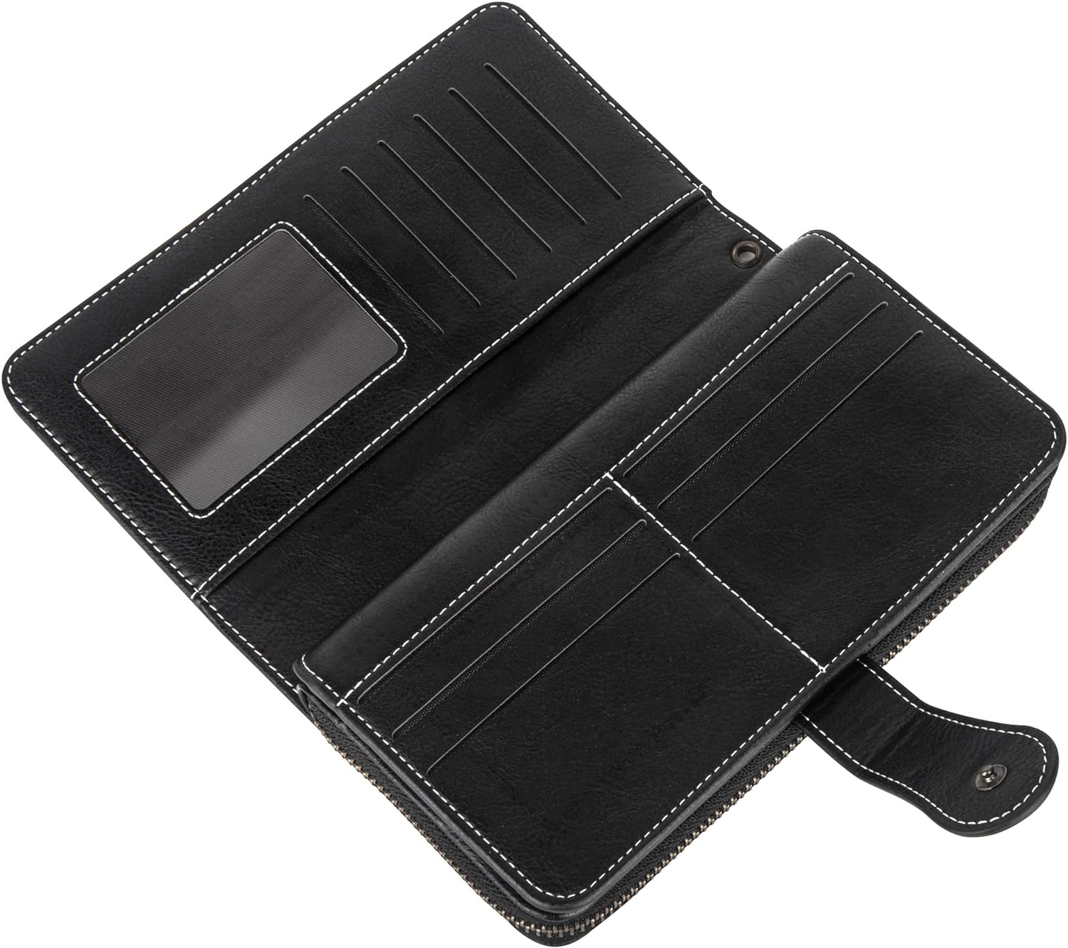 LeatherMax - RFID Leather Wallet with Wrist Strap