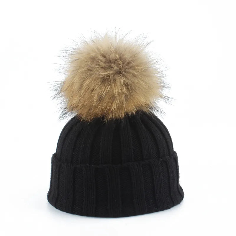 WinterKnit Beanie – Knit Bobble Winter Beanie