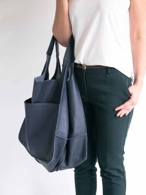 Maxine Tote - PU Leather Beach Bag
