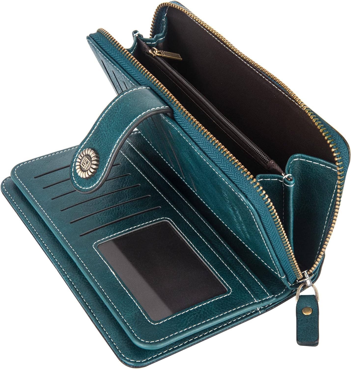 LeatherMax - RFID Leather Wallet with Wrist Strap