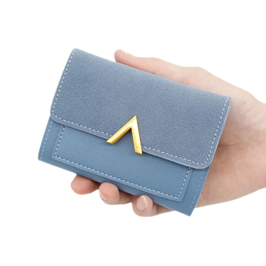 VelvetCoin Wallet - Compact Leather Coin Wallet for Women