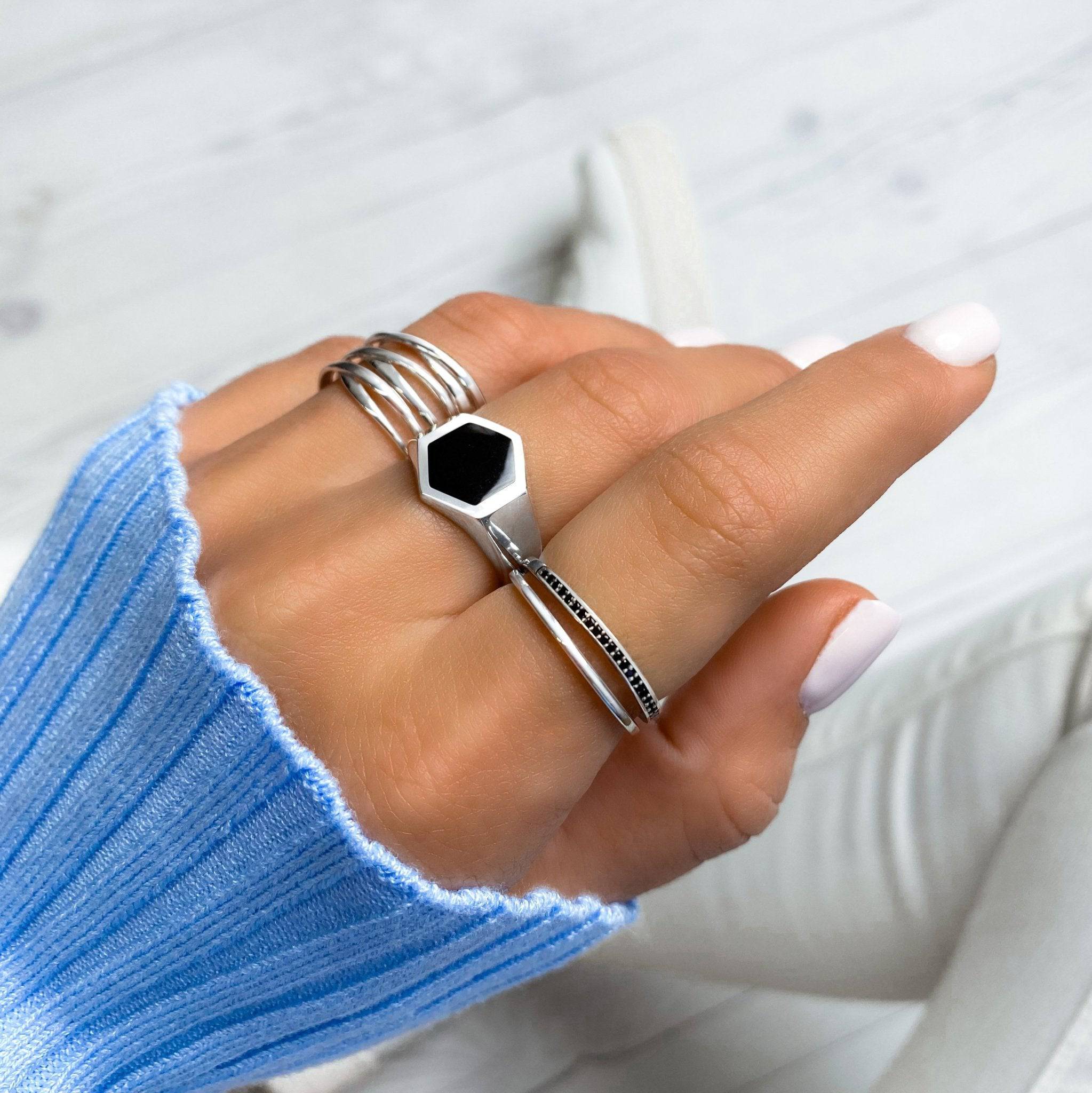 Nora Branch Ring — Adjustable