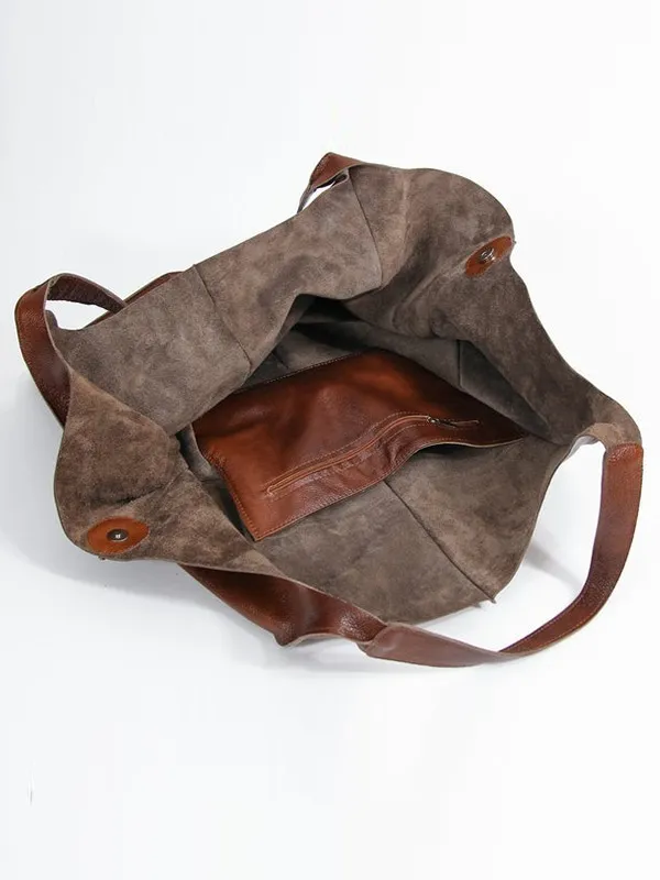Maxine Tote - PU Leather Beach Bag