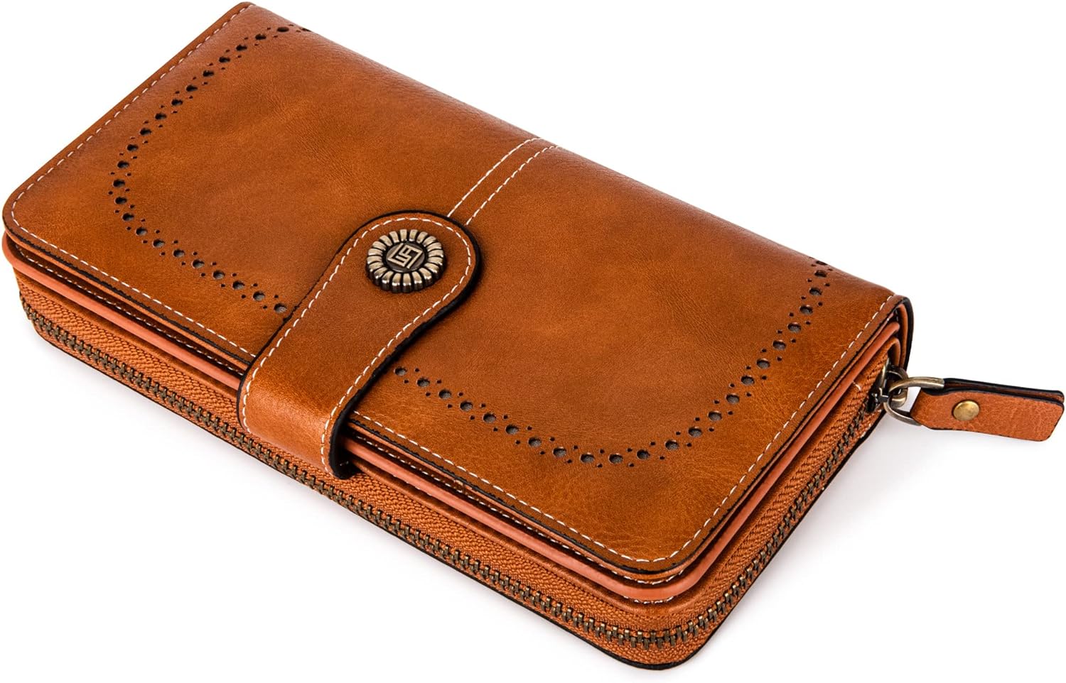 LeatherMax - RFID Leather Wallet with Wrist Strap