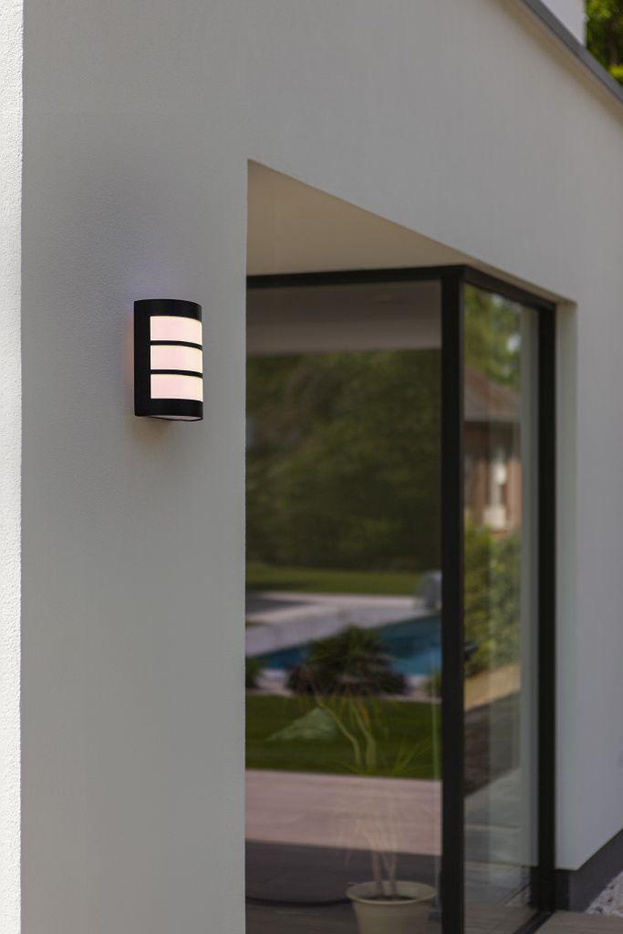 Nila Outdoor Light - Grey E27 Outdoor Wall Light