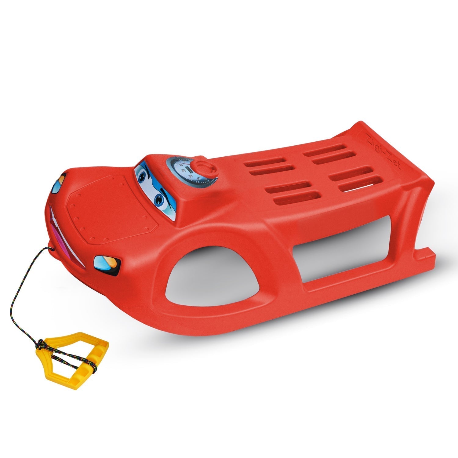 SnowGlide Sled – Lightweight Red Kids Snow Sled
