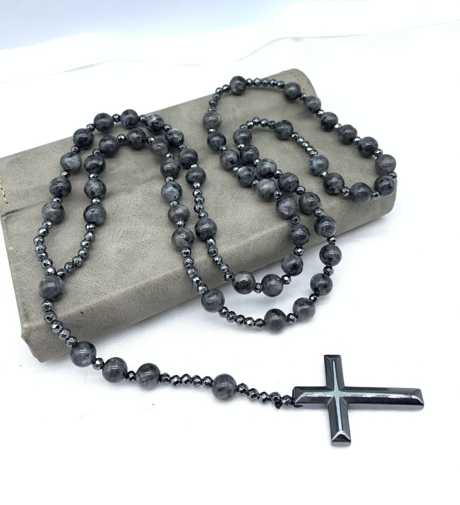 Orion - Tiger Eye Rosary Necklace