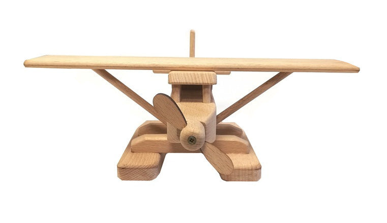 WoodFlyer – Wooden Seaplane with Spinning Rotor 3+