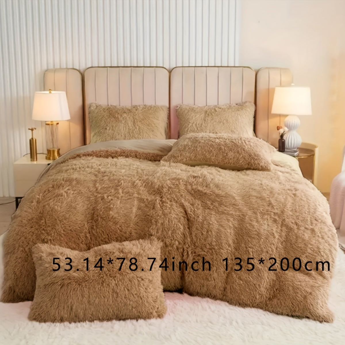 Luxe Velvet Duvet Cover Set - Soft Comfort