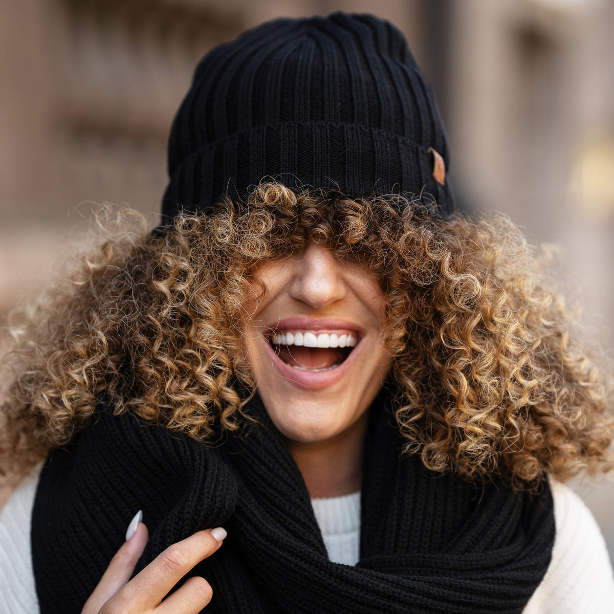 CozyMerino Beanie – Luxe Merino Wool Beanie