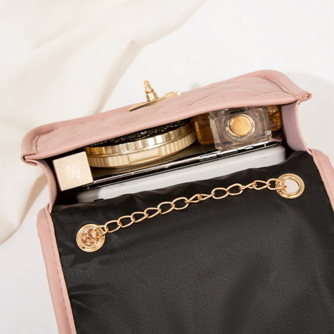 Camille - Quilted Phone Crossbody Bag