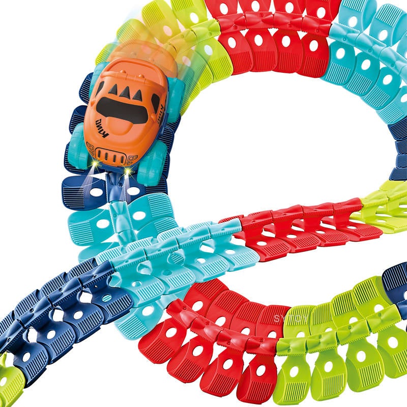 FlexiTrack Racer - Build Your Own Flexible Race Track