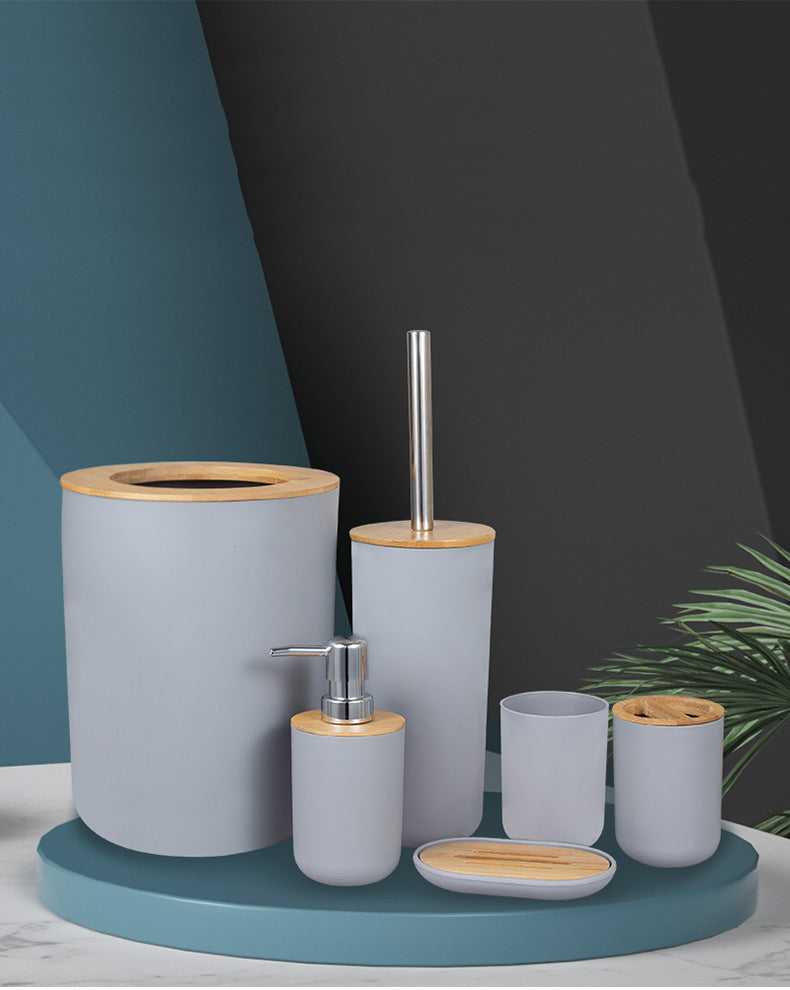 BoldEssence Set - Complete 6-Piece Bathroom Accessory Set