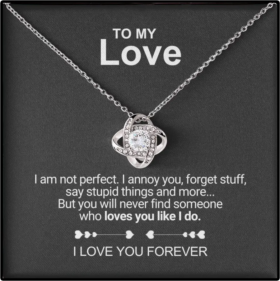 TimelessLove Set - Preserved Rose and Silver Necklace Gift