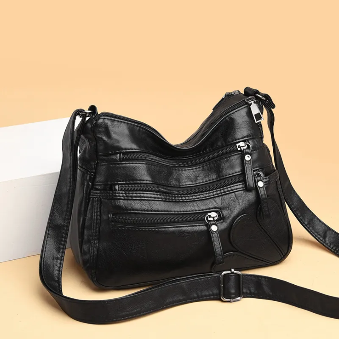 Carly - Vintage Messenger Bag