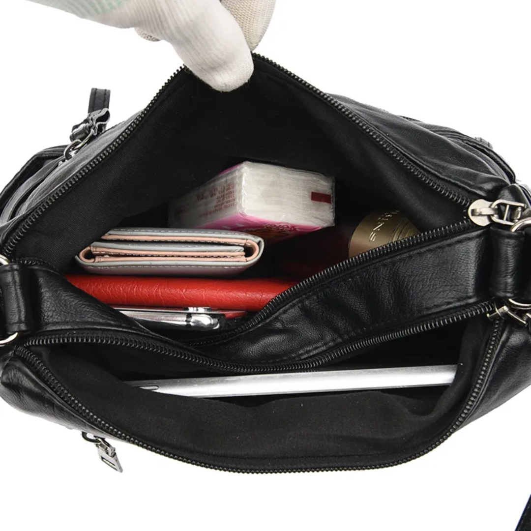 Carly - Vintage Messenger Bag