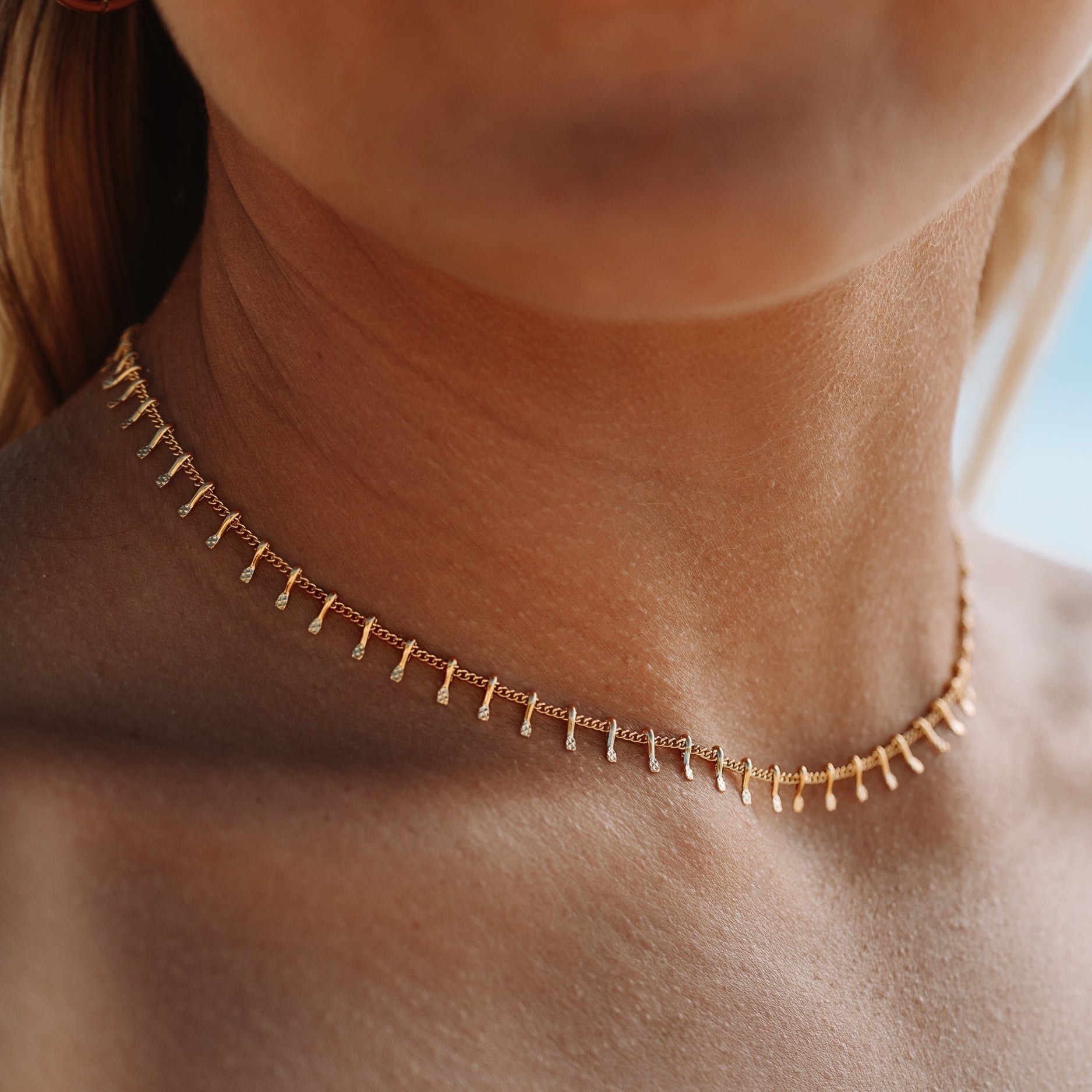 Antigua - Minimalist Choker Necklace for Women