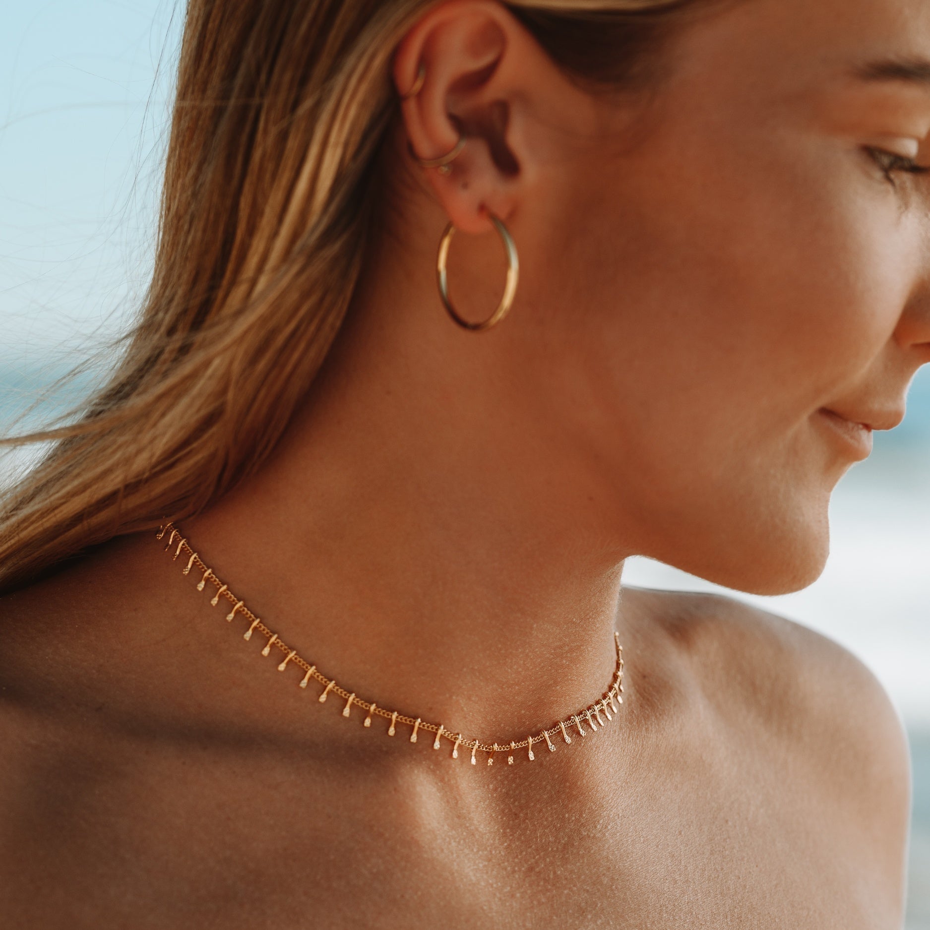 Antigua - Minimalist Choker Necklace for Women
