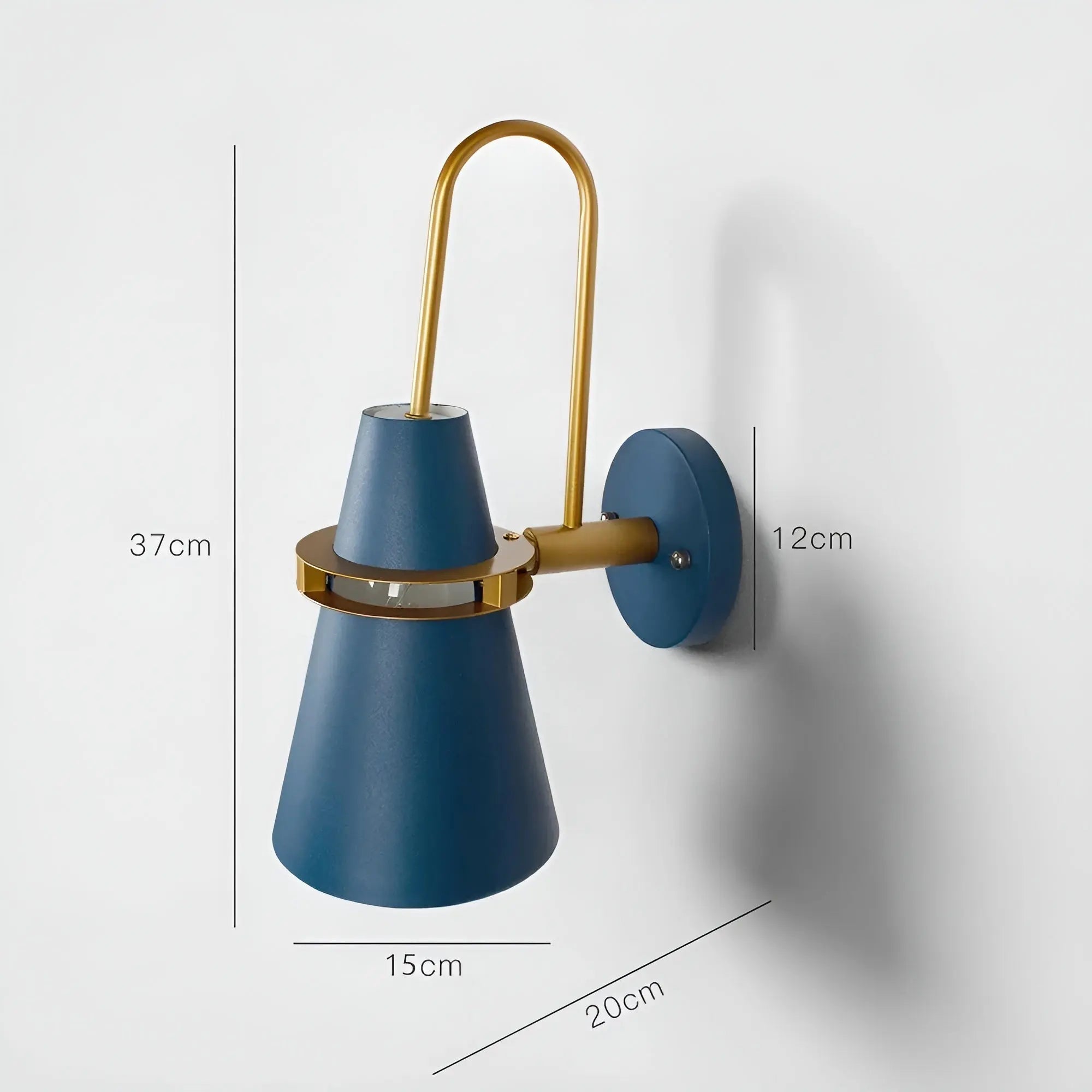 Macaron LED Wall Lamp - Modern Horn Sconce Light