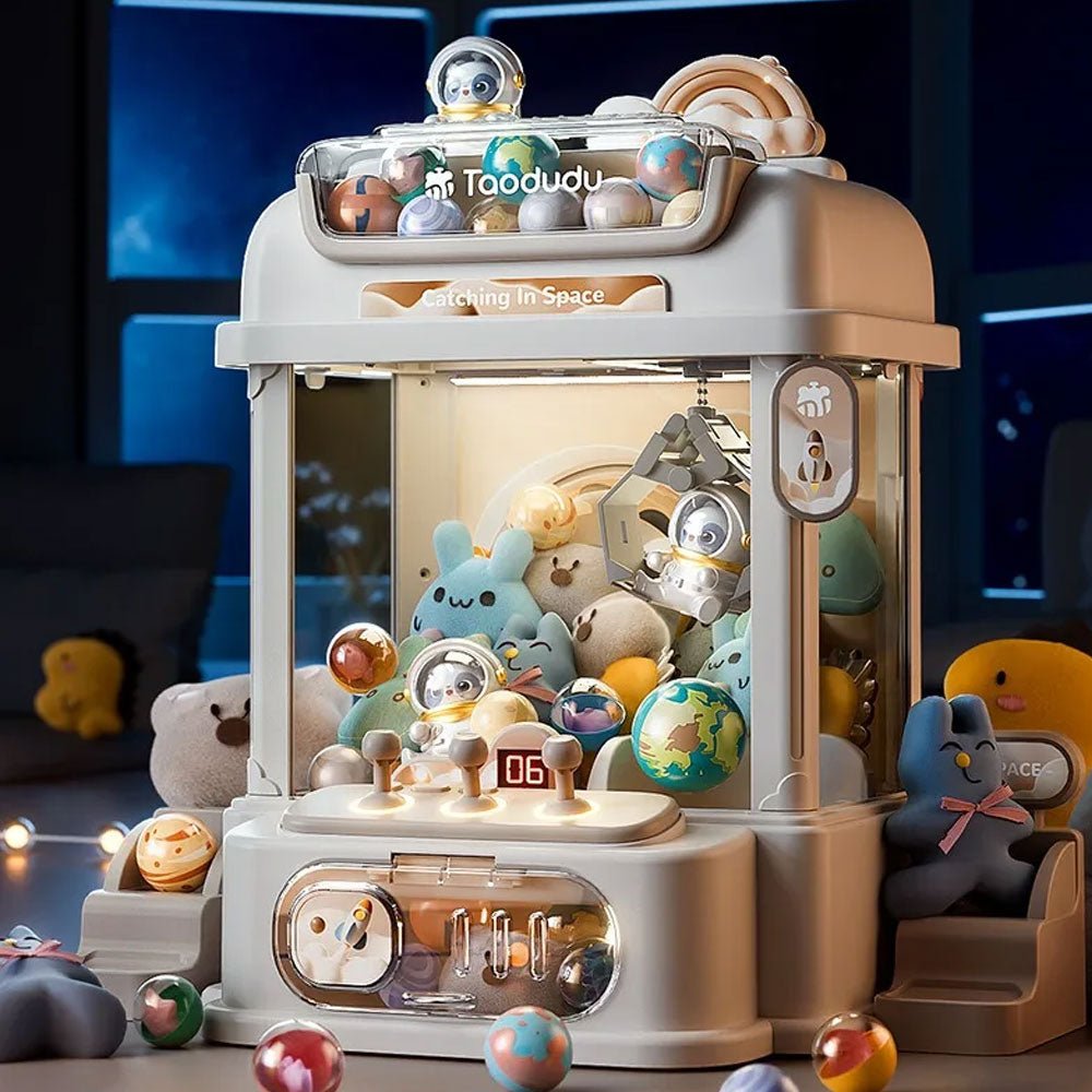 GrabFun Arcade Claw Machine - Compact Prize Grabber for Home Play