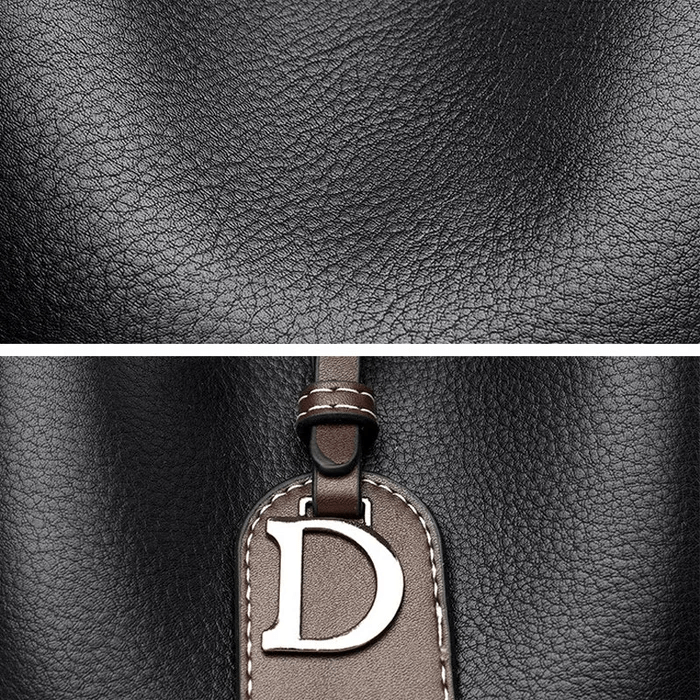 LuxeCarry - Elegant Roomy Leather Shoulder Bag