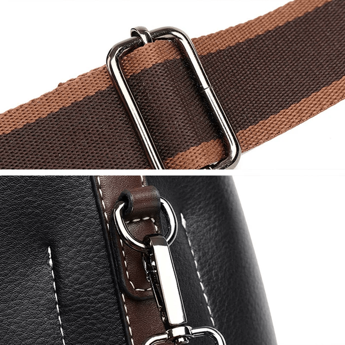 LuxeCarry - Elegant Roomy Leather Shoulder Bag