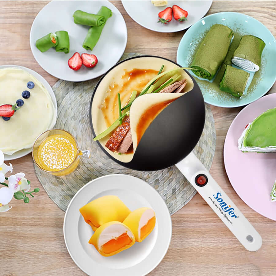CrepeMaster - Electric Crepe & Pancake Maker