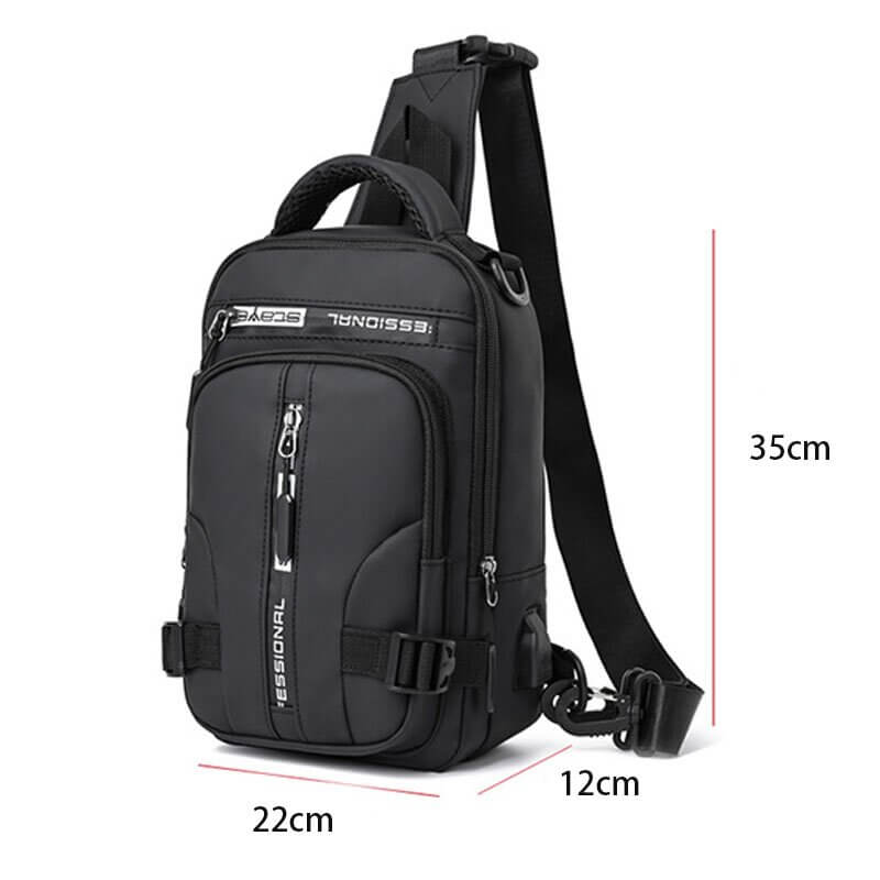 CityTrek Bag – Waterproof Oxford Crossbody