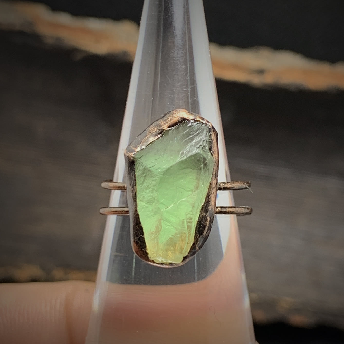 Selina - Natural Raw Birthstone Ring for Women