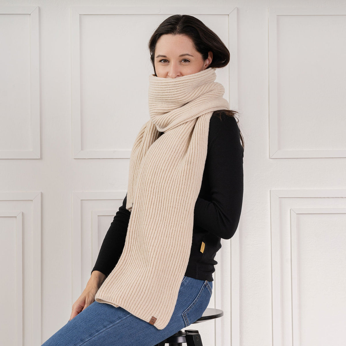 SoftMerino Scarf – Luxe Oversized Merino Wool Scarf