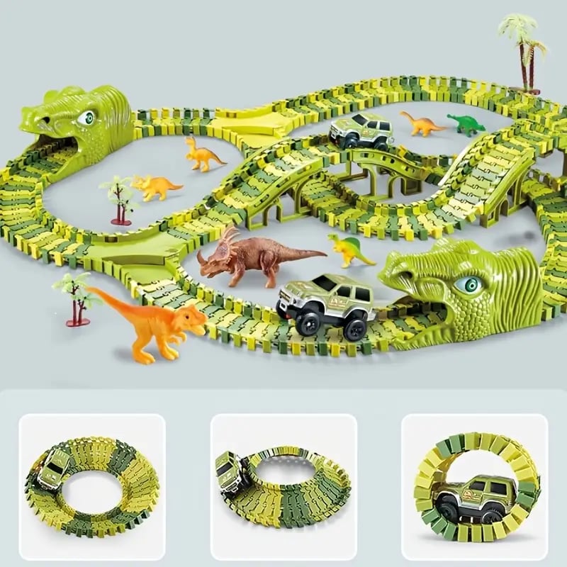 SpeedFlex - Flexible Race Track with LED Cars