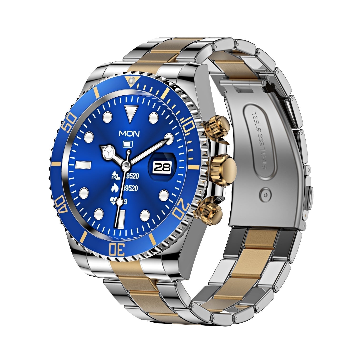 PowerTech Smartwatch – Stylish Health Monitor