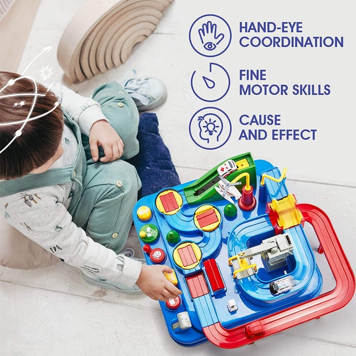 RescueTrack - Educational Toddler Activity Set