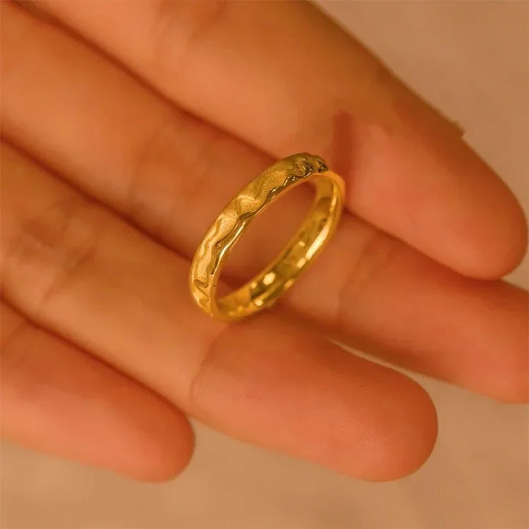 Sienna - Gold Honey Ring for Women