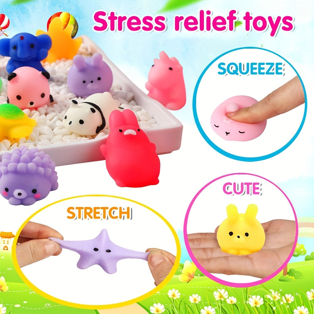 SquishyPals - Kawaii Animal Squishy Toys Set