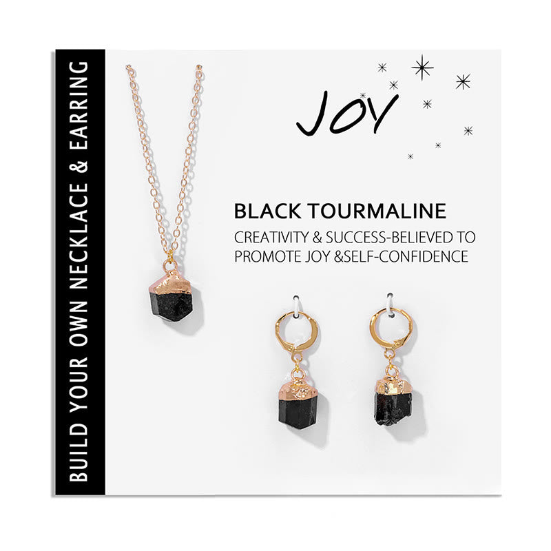 Elara - Crystal Necklace & Earrings Set for Women