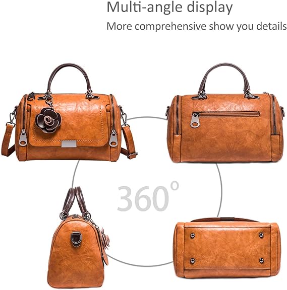 Dahlia - Classic Boston Bag