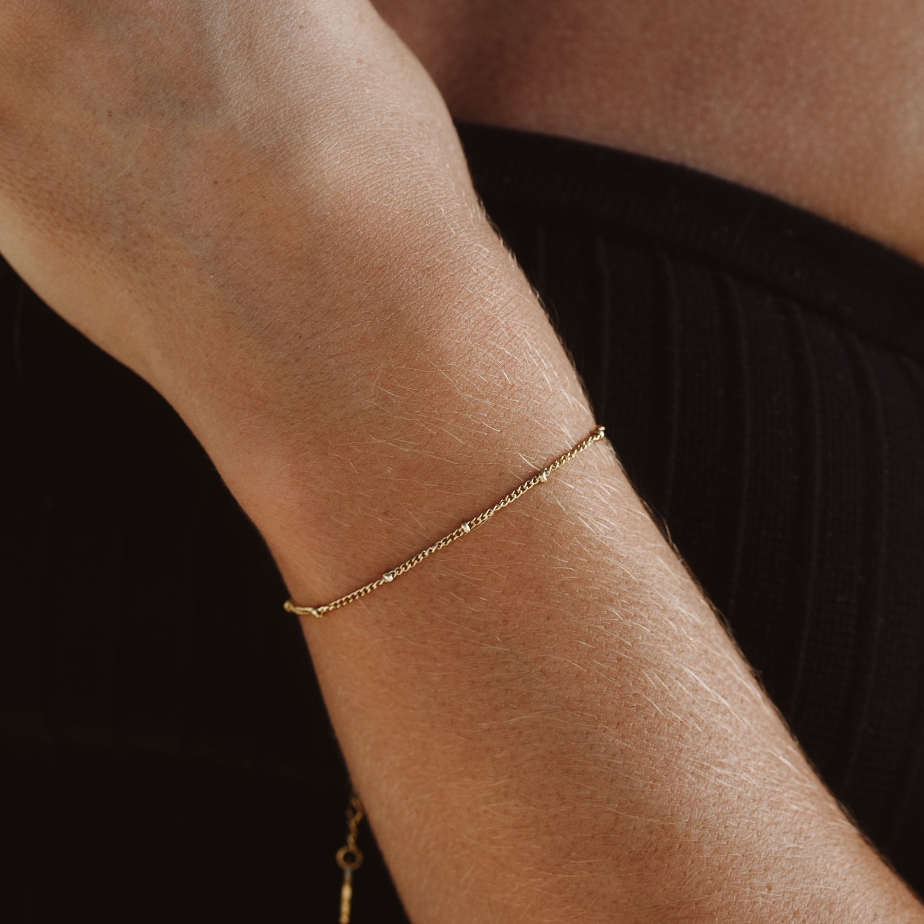 Liora - Beaded Bracelet with Subtle Charm for Women
