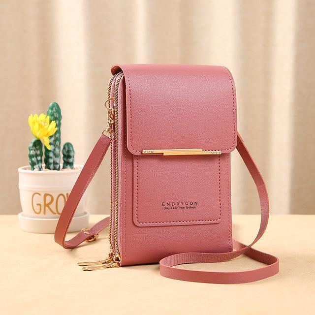 Sonia Wallet - Leather Phone Case with Crossbody Strap