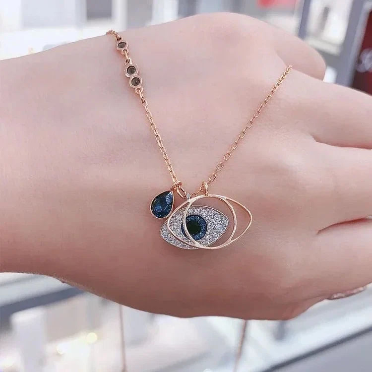 Amira - Evil Eye Necklace and Bracelet Set for Women