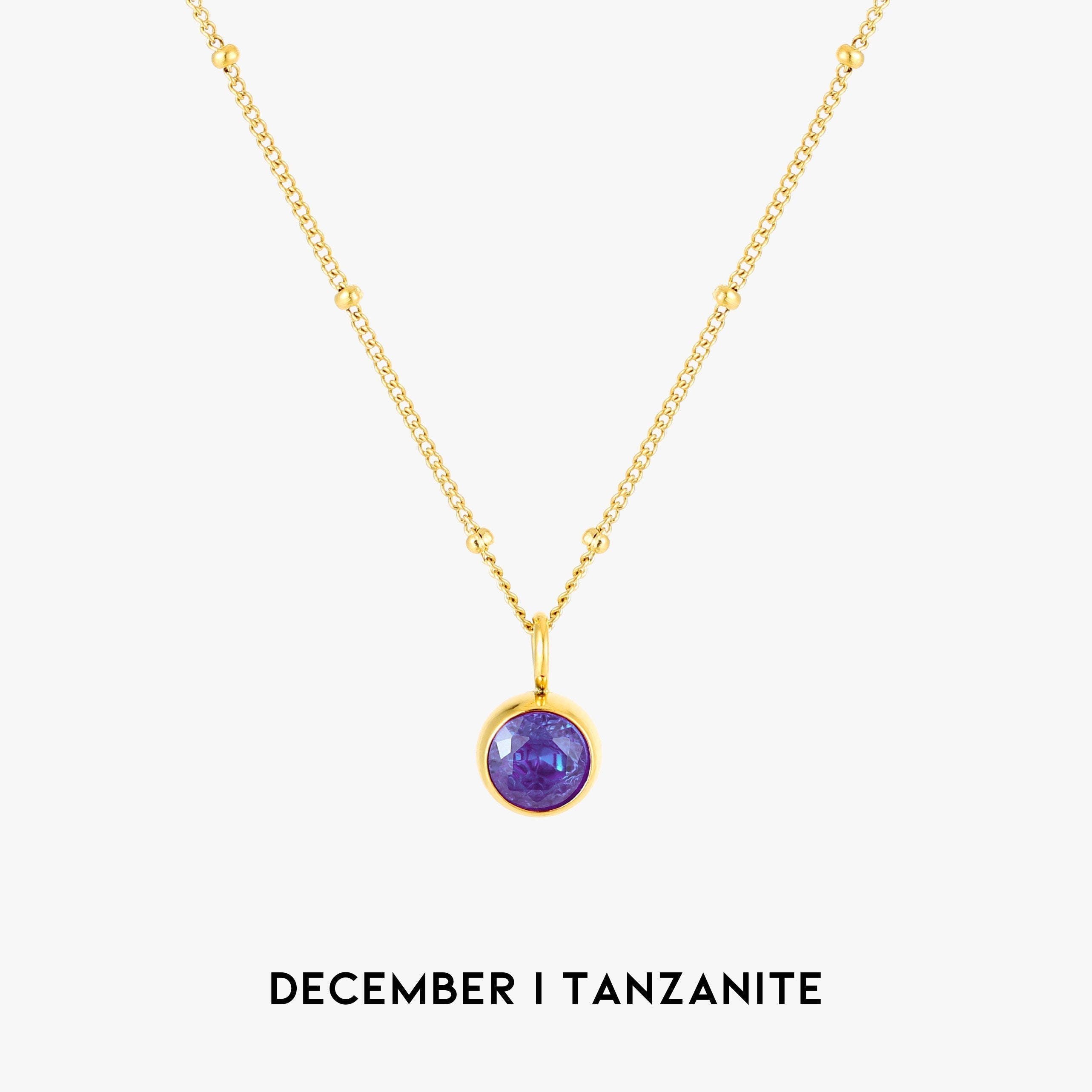 Aurora Birthstone Necklace - Personal & Meaningful