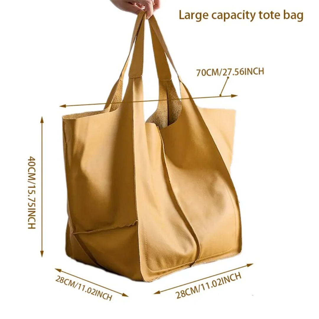 Maxine Tote - PU Leather Beach Bag