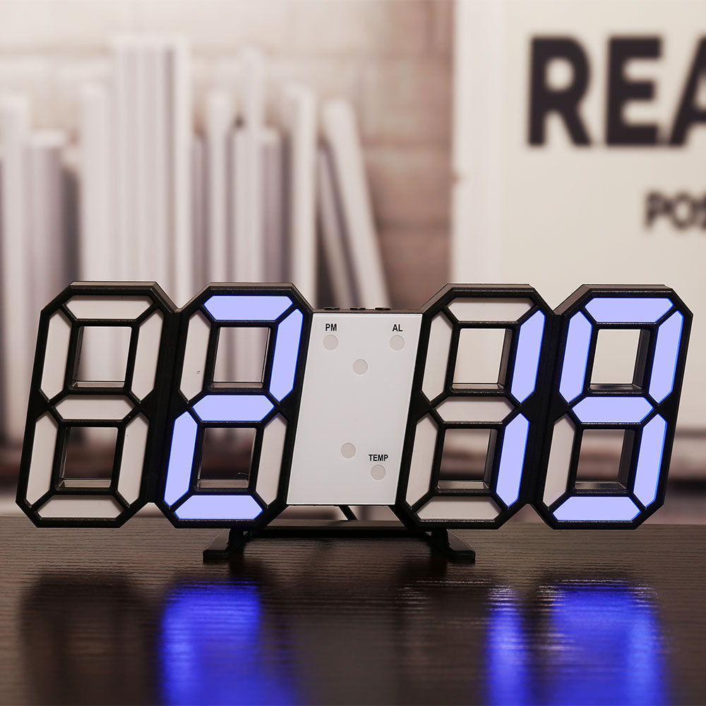 DomoClock - Modern Digital Wall Clock for Your Home
