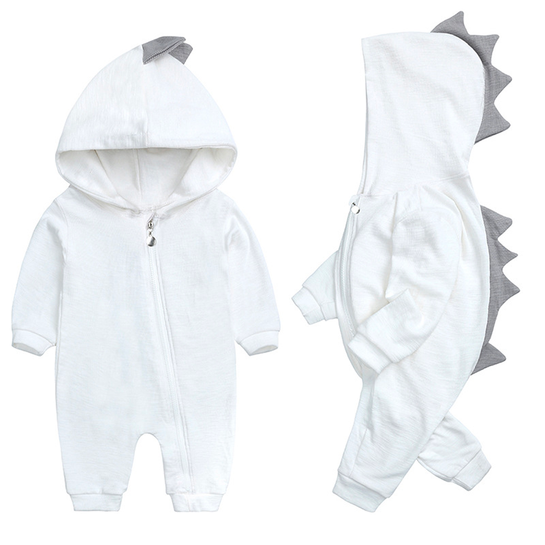 DinoDream - Cute Hooded Baby Romper