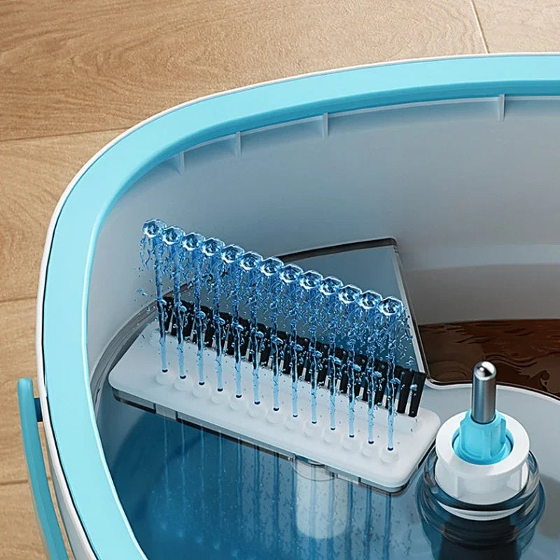 Spin Mop & Bucket Set - Hands-Free Wringing