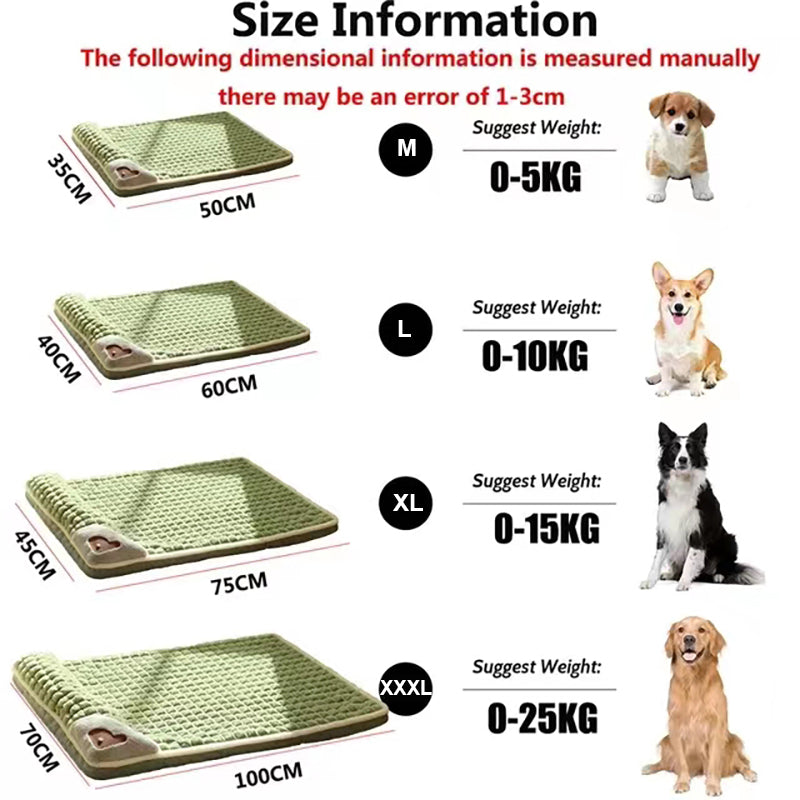 LuxePlush - Warm Dog Mat for Small and Medium Dogs